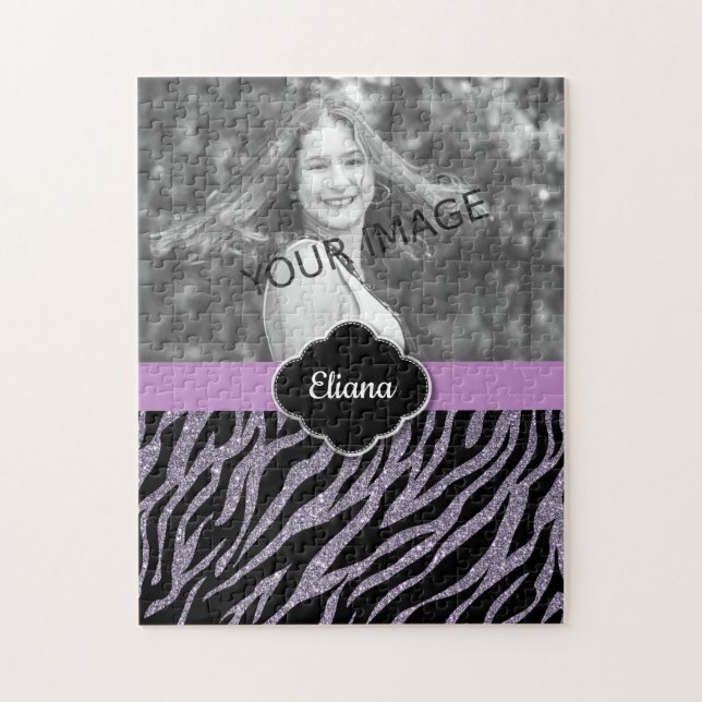 Quebra-cabeça Fotografia Personalizada Glamorosa Com Largura Rox (Vertical)