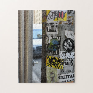 Quebra-cabeça Fotografia Urbana de Arte de Nova Iorque Street NY