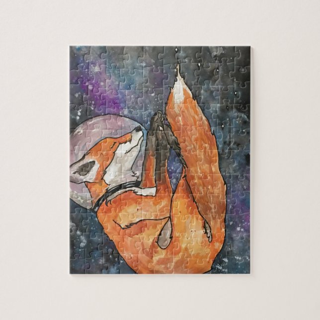 Quebra-cabeça Fox da estrela (Vertical)