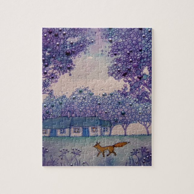 Quebra-cabeça Fox de vagueamento (Vertical)