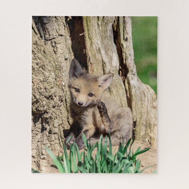 Quebra-cabeça Fox Kit no Vale do Hudson (Vertical)