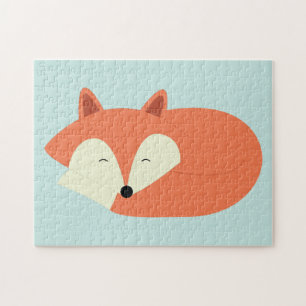 Quebra-cabeça Fox vermelho sonolento