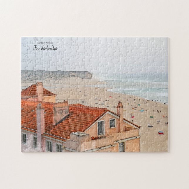Quebra-cabeça Foz do Arelho Portugal (Horizontal)