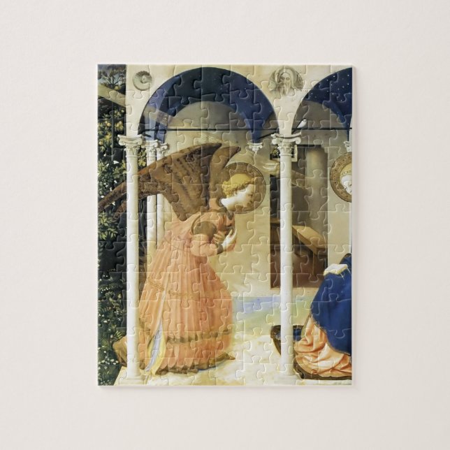 Quebra-cabeça Fra Angelico o aviso (Vertical)