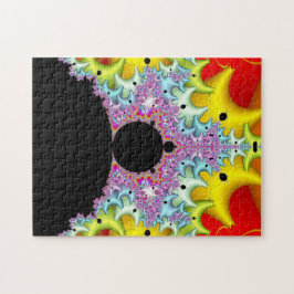 Quebra-cabeça Fractal Mandelbrot multicolorido