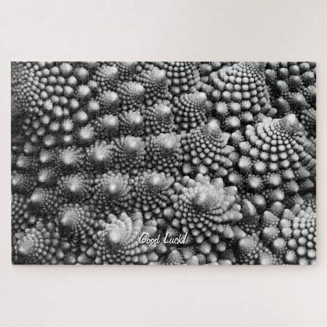 Quebra-cabeça Fractals no corredor vegetal, brócolos de (Horizontal)