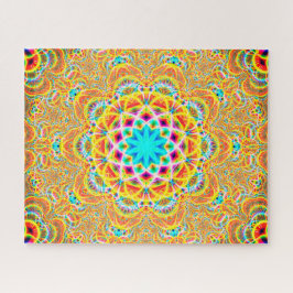 Quebra-cabeça Fractals psicadélicos