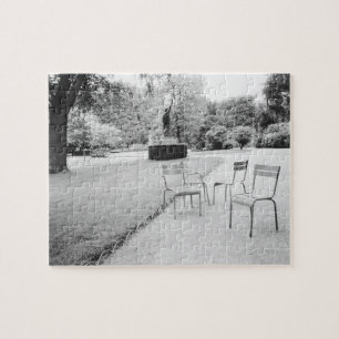 Quebra-cabeça FRANÇA, Paris: Estátua dos Jardins do Luxemburgo