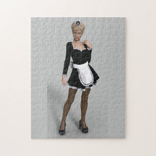 Quebra-cabeça FRANCÊS MAID JIGSAW