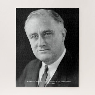 Quebra-cabeça Franklin D. Roosevelt 32º Presidente dos EUA
