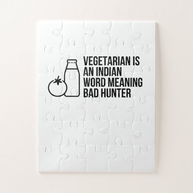 Quebra-cabeça frase engraçada (Vertical)