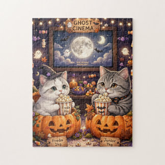 Quebra-cabeça Freda e Junior Ghost Cinema Jigsaw Puzzle | Kawa
