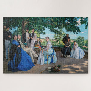 Quebra-cabeça Frédéric Bazille - A Reunião de Família