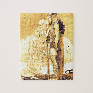 Quebra-cabeça Freja e Svipdag por John Bauer