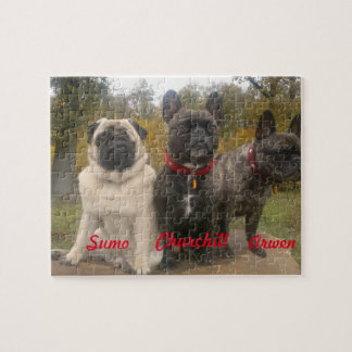 Quebra-cabeça Frenchies & Pugs