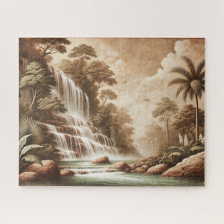 QUEBRA-CABEÇA "FRESCO WATERFALL" JIGSAW PUZZLE– LANDSCAPE SERIES