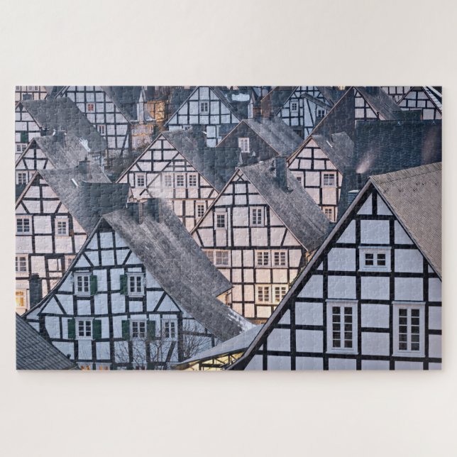 Quebra-cabeça Freudenberg Meia-Tambera House, Alemanha (Horizontal)