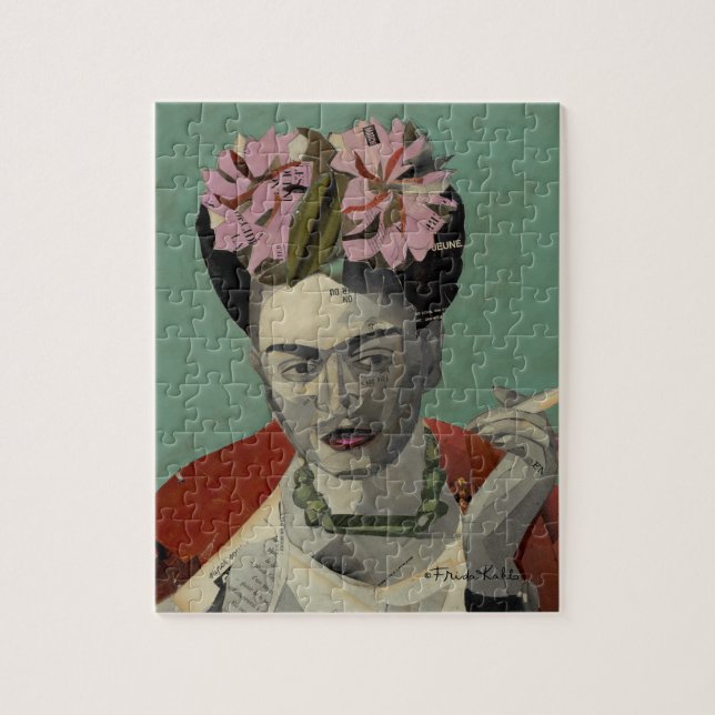 Quebra-cabeça Frida Kahlo por Garcia Villegas (Vertical)
