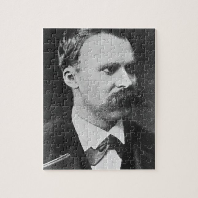 Quebra-cabeça Friedrich Wilhelm Nietzsche (1844-1900) 1873 (b/w (Vertical)