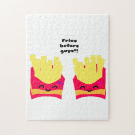 Quebra-cabeça Fries Antes das Caras!