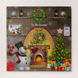 Quebra-cabeça Frosty The Snowman Christmas<br><div class="desc">Frosty,  o natal do boneco de neve</div>