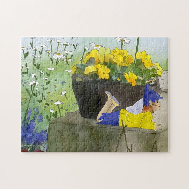 Quebra-cabeça Frühlingspuzzel (Horizontal)