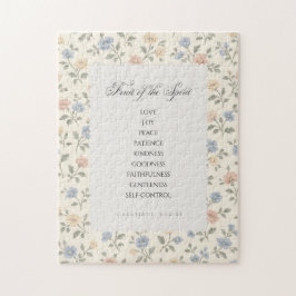 Quebra-cabeça Fruit of the Spirit Galatians 5:22–23 Bible Verse 