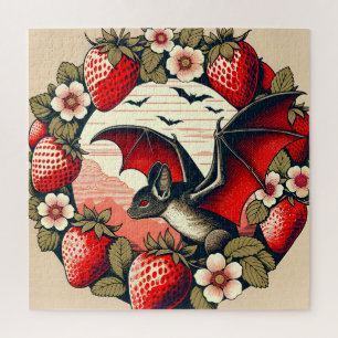 Quebra-cabeça Fruta Bat Cutie Pie Frutis Bats
