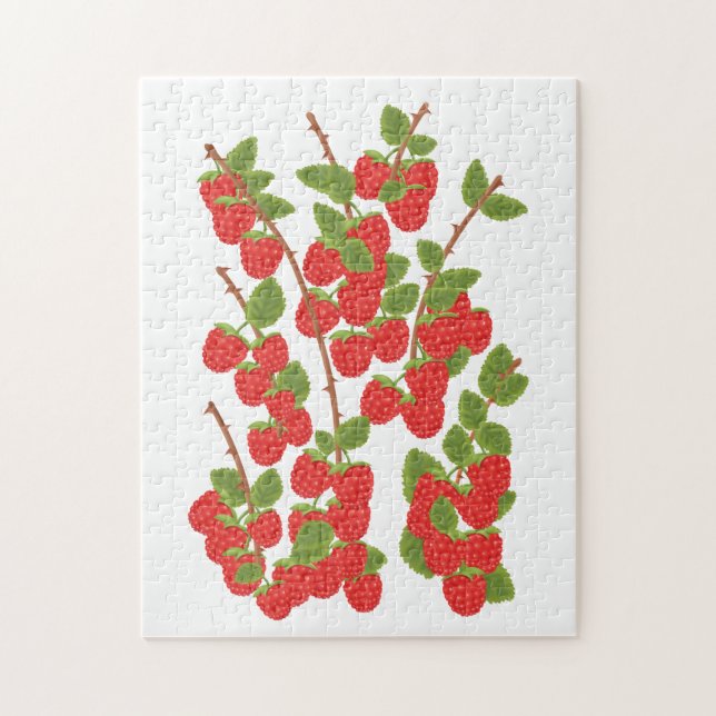 Quebra-cabeça Fruta de framboesa (Vertical)