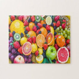 Quebra-cabeça Fruta de serra gigante, novas e deliciosas
