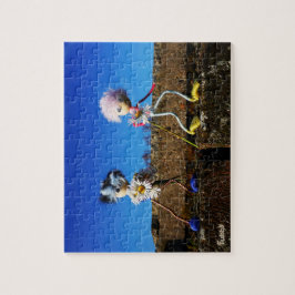 Quebra-cabeça Fubby's die elkaars valentijn zijn.