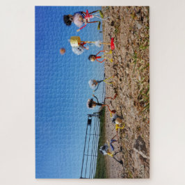 Quebra-cabeça Fubby's die korfballen, winnen of verliezen.