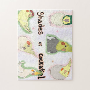 Quebra-cabeça Fun Cockatiel Bird 