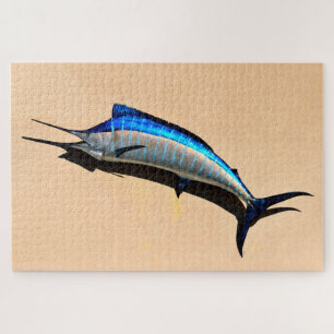 Quebra-cabeça Fundo Azul Marlin