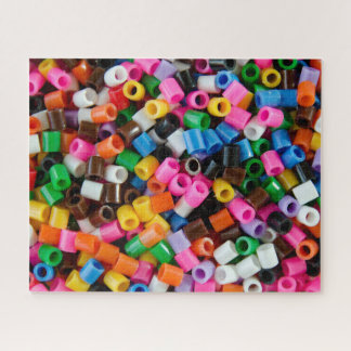 Quebra-cabeça fundo colorido do bastão