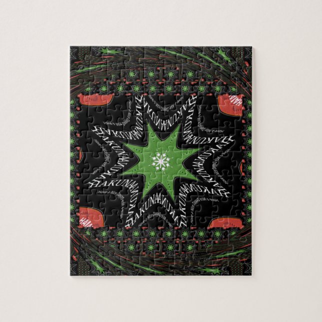 Quebra-cabeça Fundo das estrelas reluzentes (Vertical)