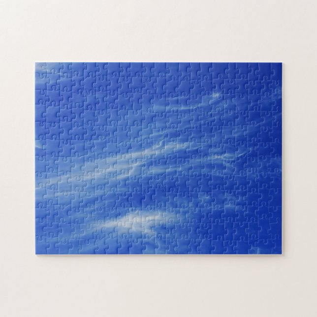 Quebra-cabeça Fundo do céu azul. (Horizontal)