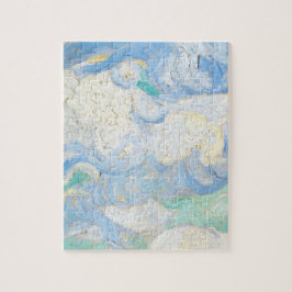 Quebra-cabeça fundo do céu de Van Gogh