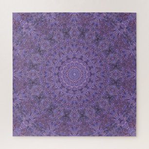Quebra-cabeça Funky Pink e Purple Mandala