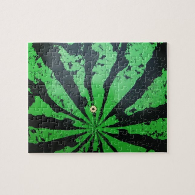 Quebra-cabeça Futebol de melancia / bola de futebol (Horizontal)