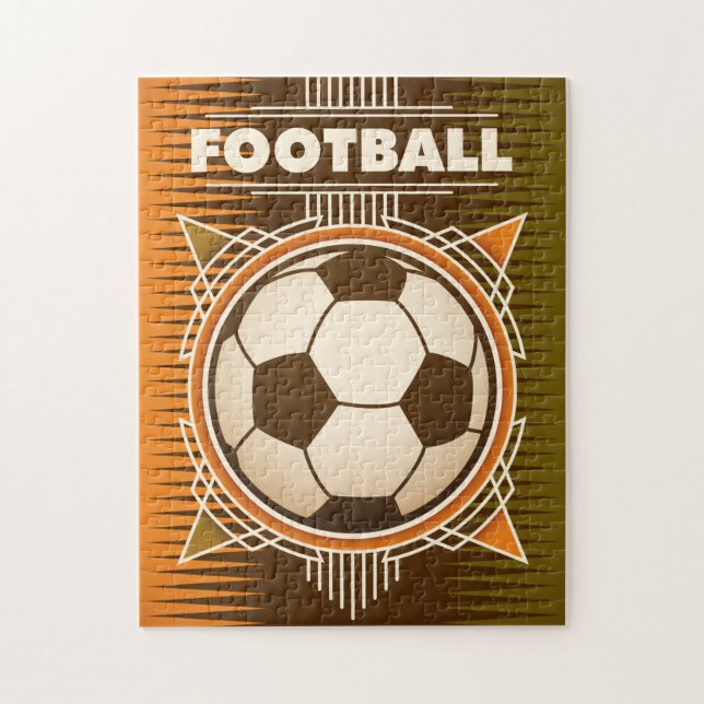 Quebra-cabeça Futebol esportivo Ball (Vertical)