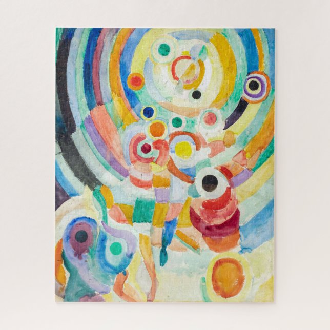 Quebra-cabeça Futebol | Robert Delaunay | (Vertical)