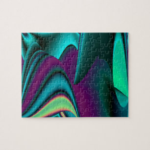 Quebra-cabeça futurista, Abstrato