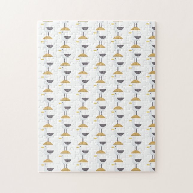 Quebra-cabeça gaivota (Vertical)