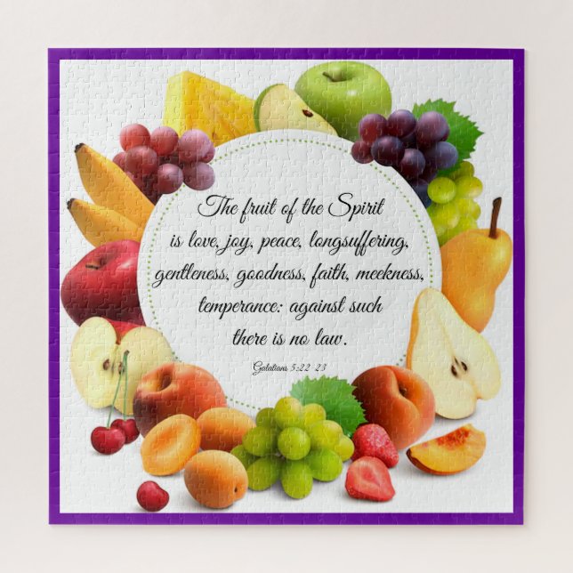 Quebra-cabeça Galatians 5:22-23 Poster (Vertical)