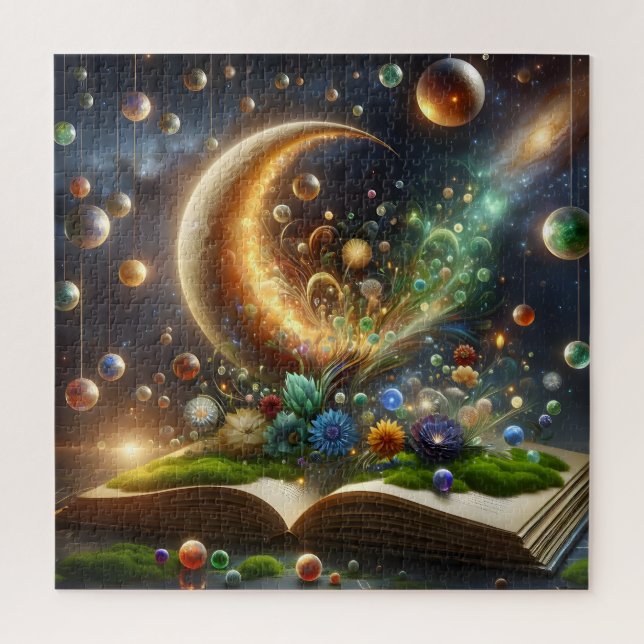 Quebra-cabeça Galáxia da Imaginação (Vertical)