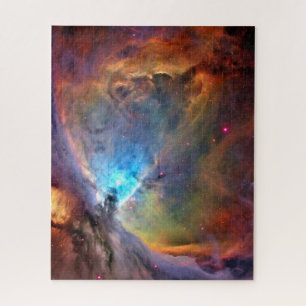 Quebra-cabeça Galáxia Espacial Orion Nebula de baixo contraste