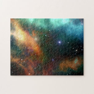 Quebra-cabeça Galáxias Estrelas Arte Espacial Universa