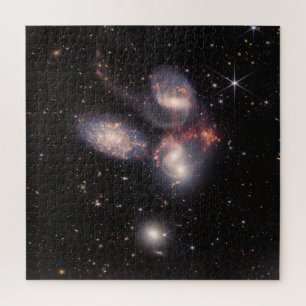 Quebra-cabeça Galáxias quintet de Stephan JWST