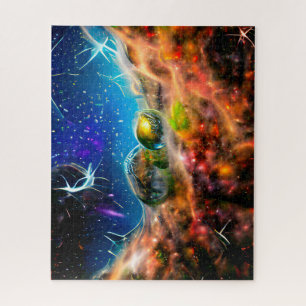 Quebra-cabeça Galaxy abstrato